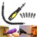 Set extensor flexibil si surubelnita cu clichet, 6 biti inclusi